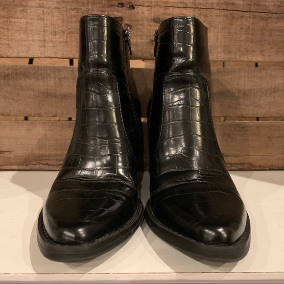 Madden Girl Klicck Snakeskin Ankle Boot Size 7.5 - Picture 6 of 12